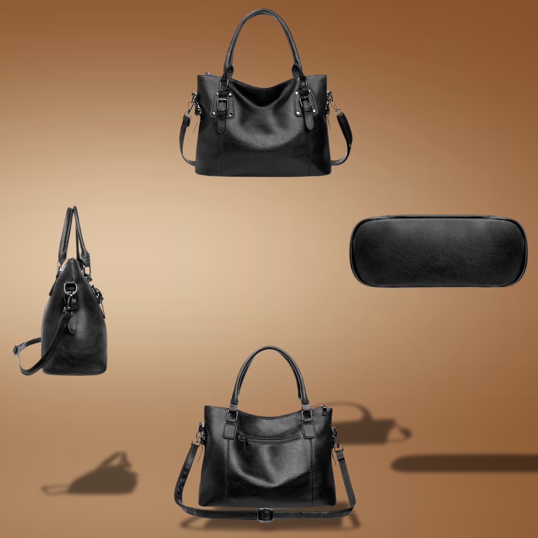 Women’s Hobo Bag – Leather Shoulder Handbag & Crossbody Purse