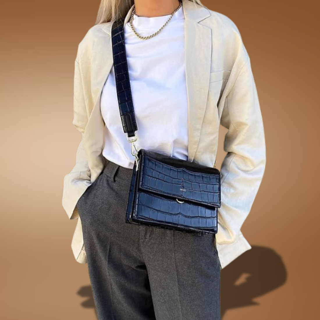 Mini Flap Crossbody Bag for Women – Chic Compact Shoulder Purse