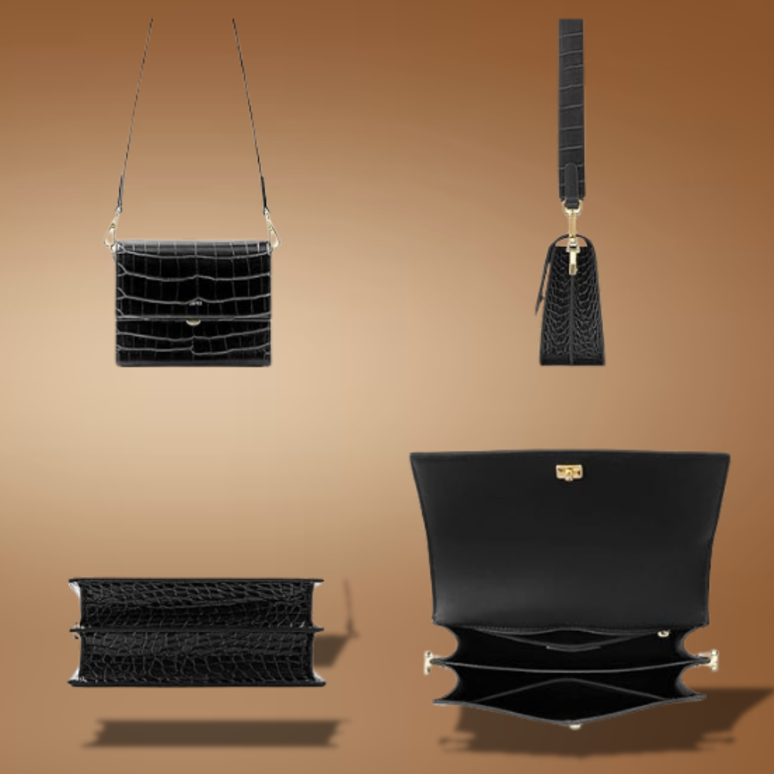 Mini Flap Crossbody Bag for Women – Chic Compact Shoulder Purse