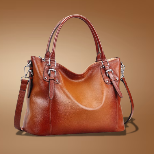Genuine Leather Handbag for Women – Tote, Satchel & Shoulder/Crossbody Purse