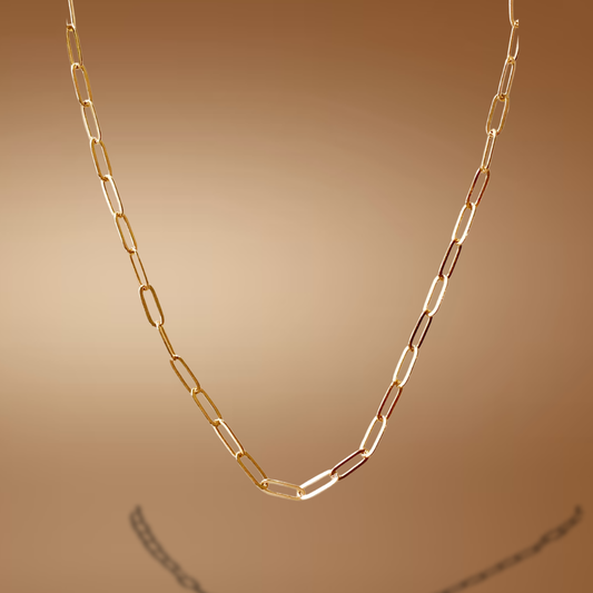 Dainty Link Chain Necklace – Minimalist Gold Layering Piece